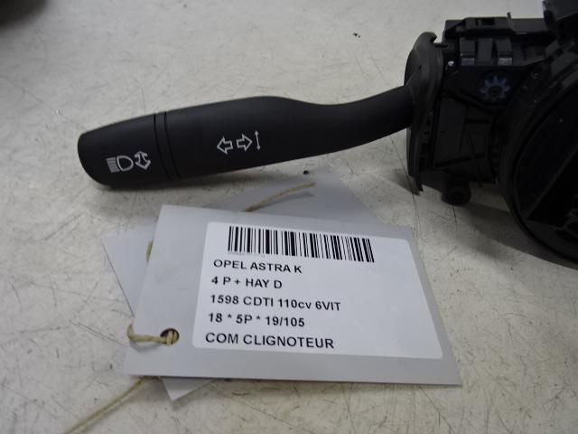 COMMUTATEUR CLIGNOTANT Opel Astra K (01-2015/12-2022), Utilisé, Opel
