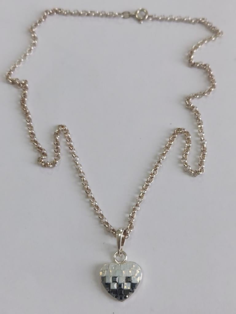 Nieuwe Zilver Ketting, Handtassen en Accessoires, Ophalen of Verzenden, Nieuw, Zilver, Zilver