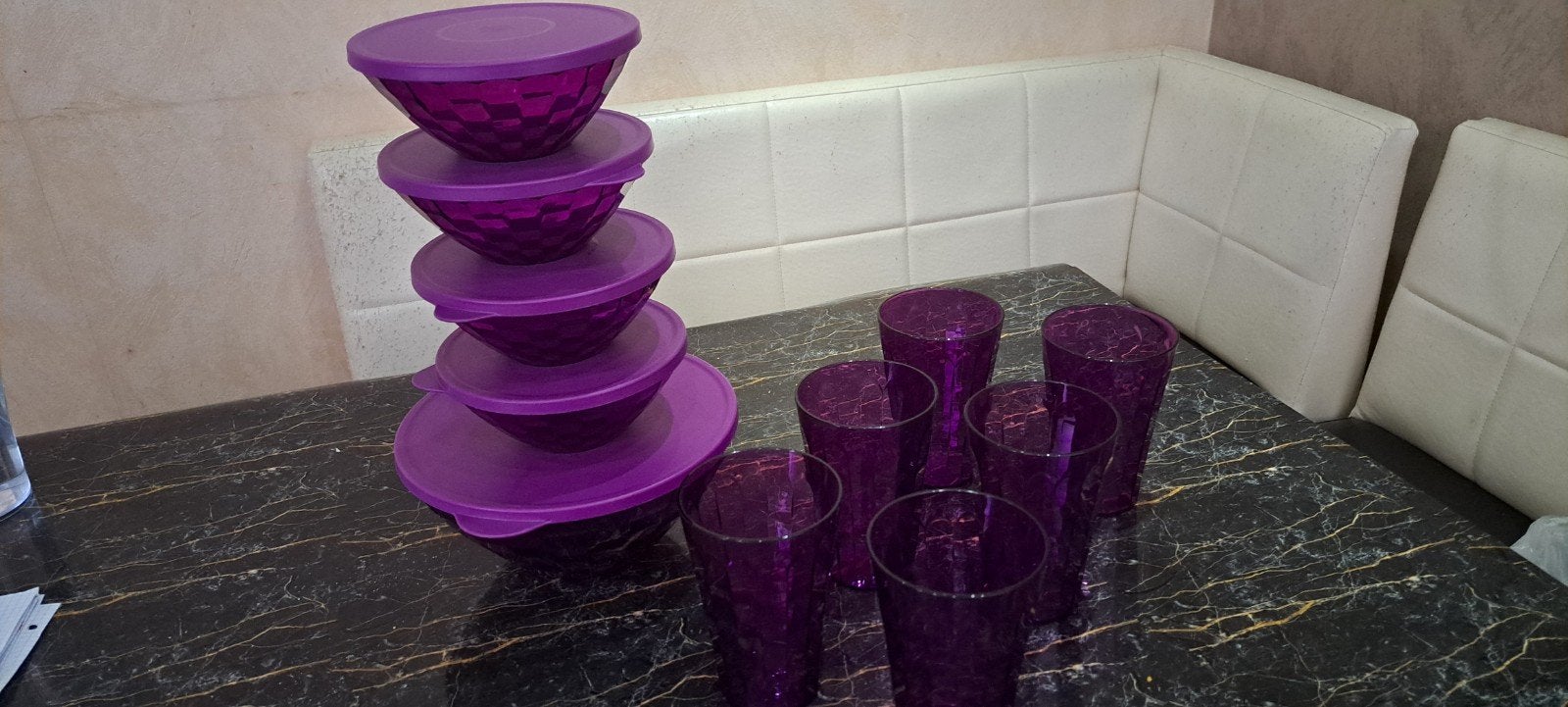 nieuwe prisma kommen set van tupperware, Huis en Inrichting, Ophalen of Verzenden, Nieuw