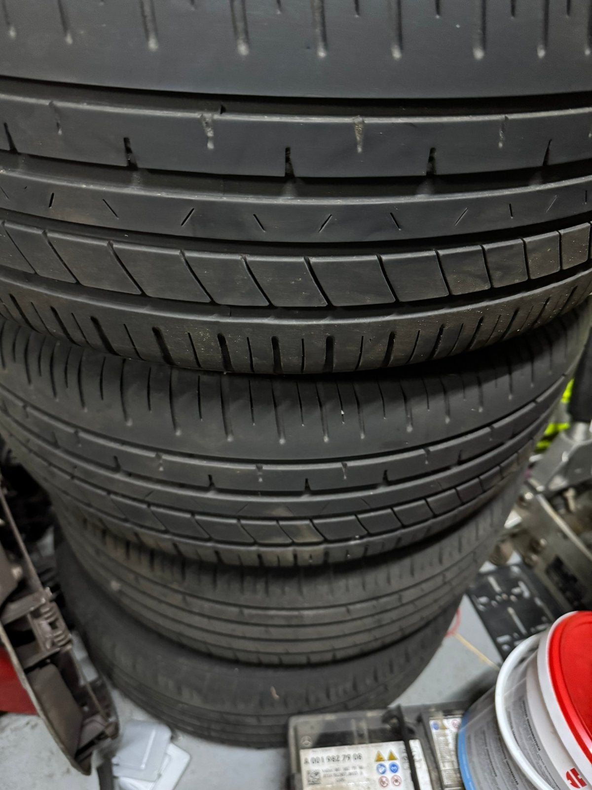 Velgen + banden + embelliver 215/55R16 verkopen, Auto-onderdelen, Banden en Velgen, Ophalen, Band(en)