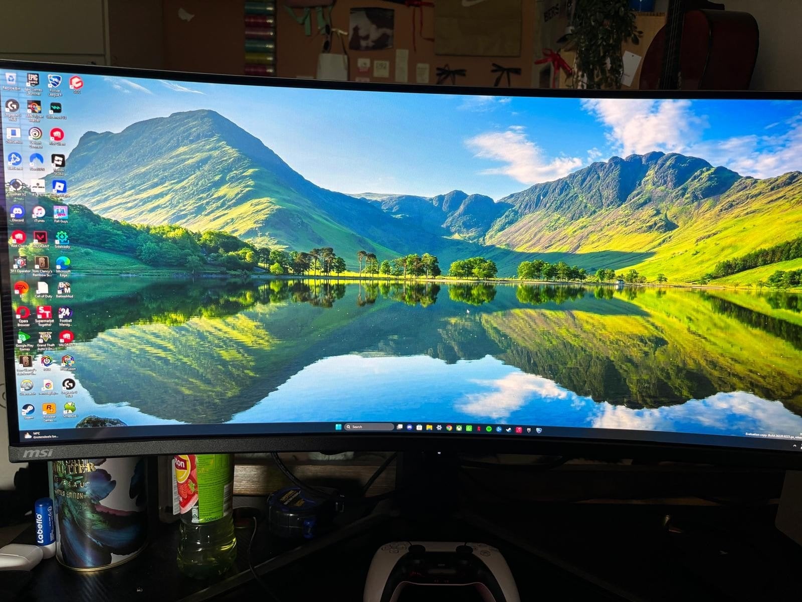 MSI MAG 341C QD-OLED - Moniteur de jeu ultra-large 34 pouces, Enlèvement, OLED