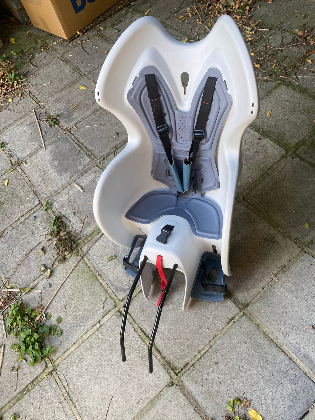 Fietsstoeltje mét instructieboekje, Ophalen, Zo goed als nieuw