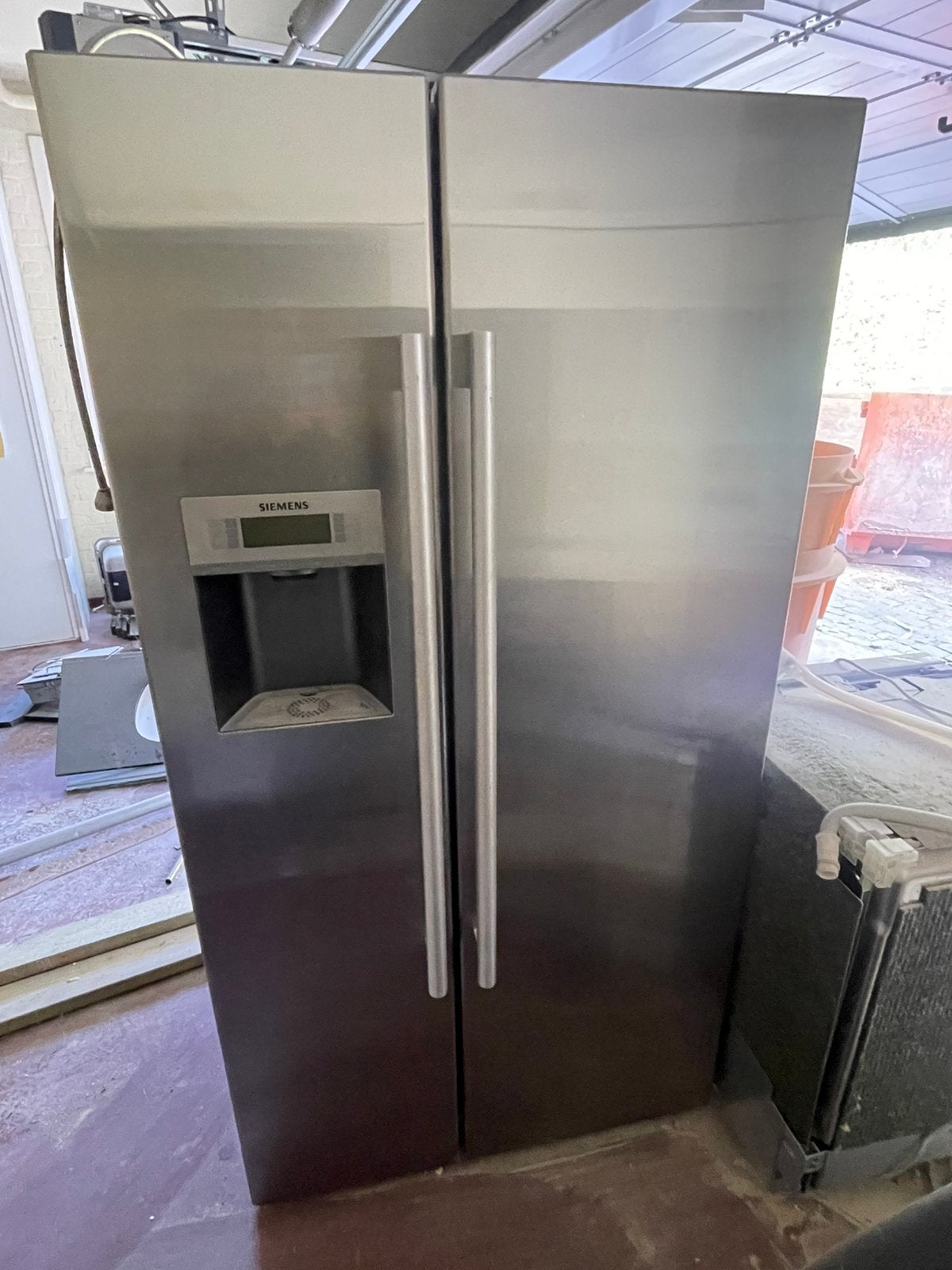 Siemens Amerikaanse Koelkast Side-by-Side (KA62DP91) – RVS, Elektronische apparatuur, Ophalen