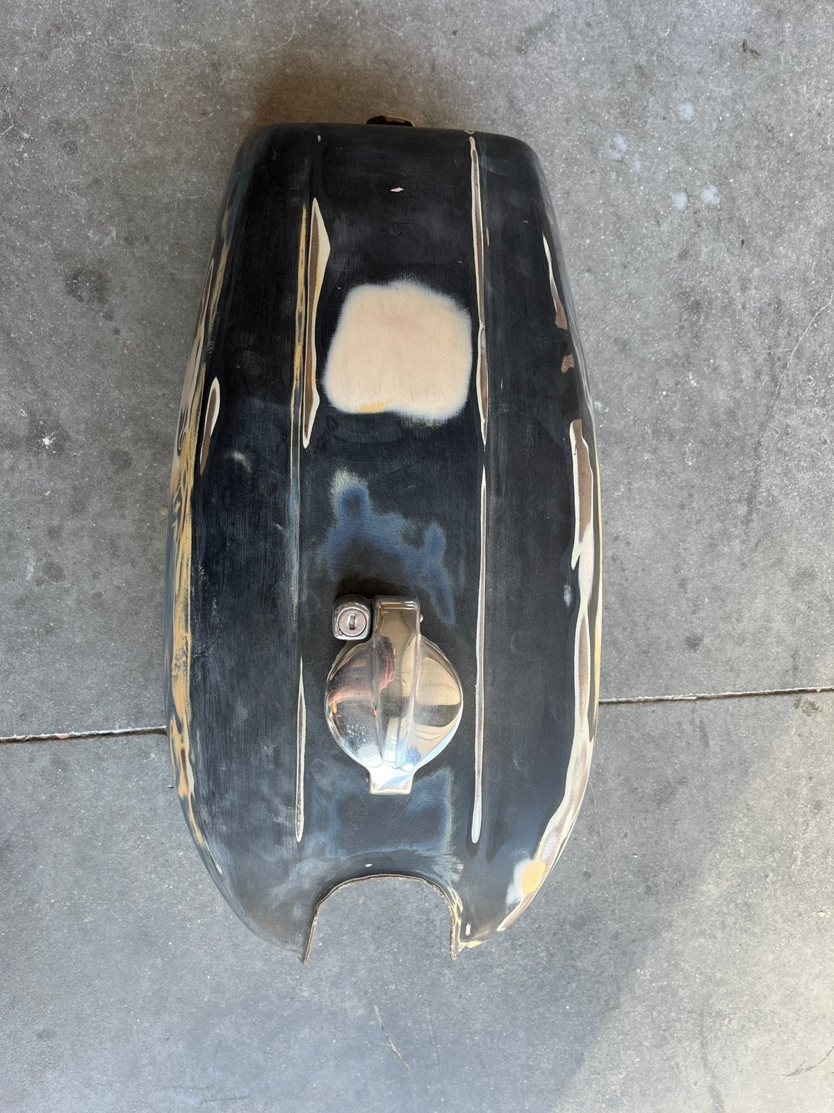 Honda CB400F Benzinetank (1975-1977) – Met Tankdop & Kraan, Motoren, Ophalen, Gebruikt