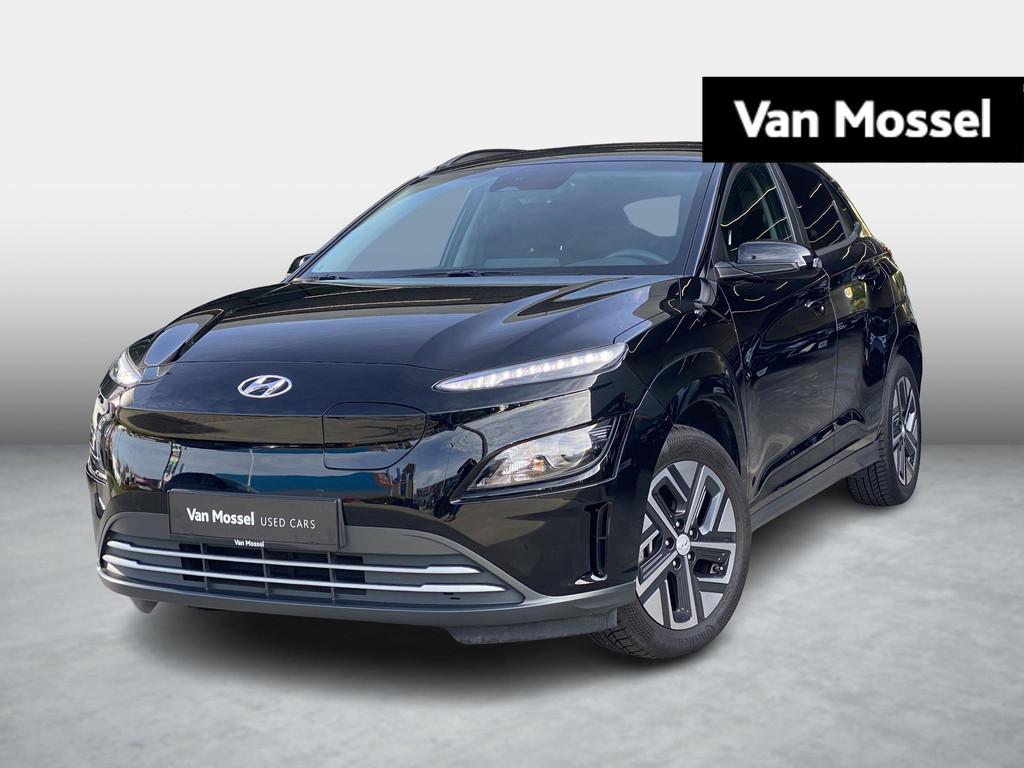 Hyundai Kona EV Fashion 39 kWh, Auto's, Hyundai, Stof, 136 pk, Zwart, Parkeersensor