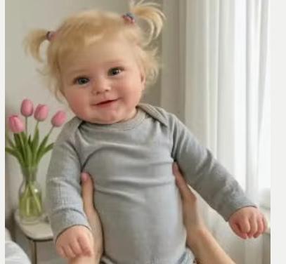 Realistische baby pop levensecht Maddie nieuw (50cm), Verzamelen, Poppen, Ophalen of Verzenden, Nieuw, Pop