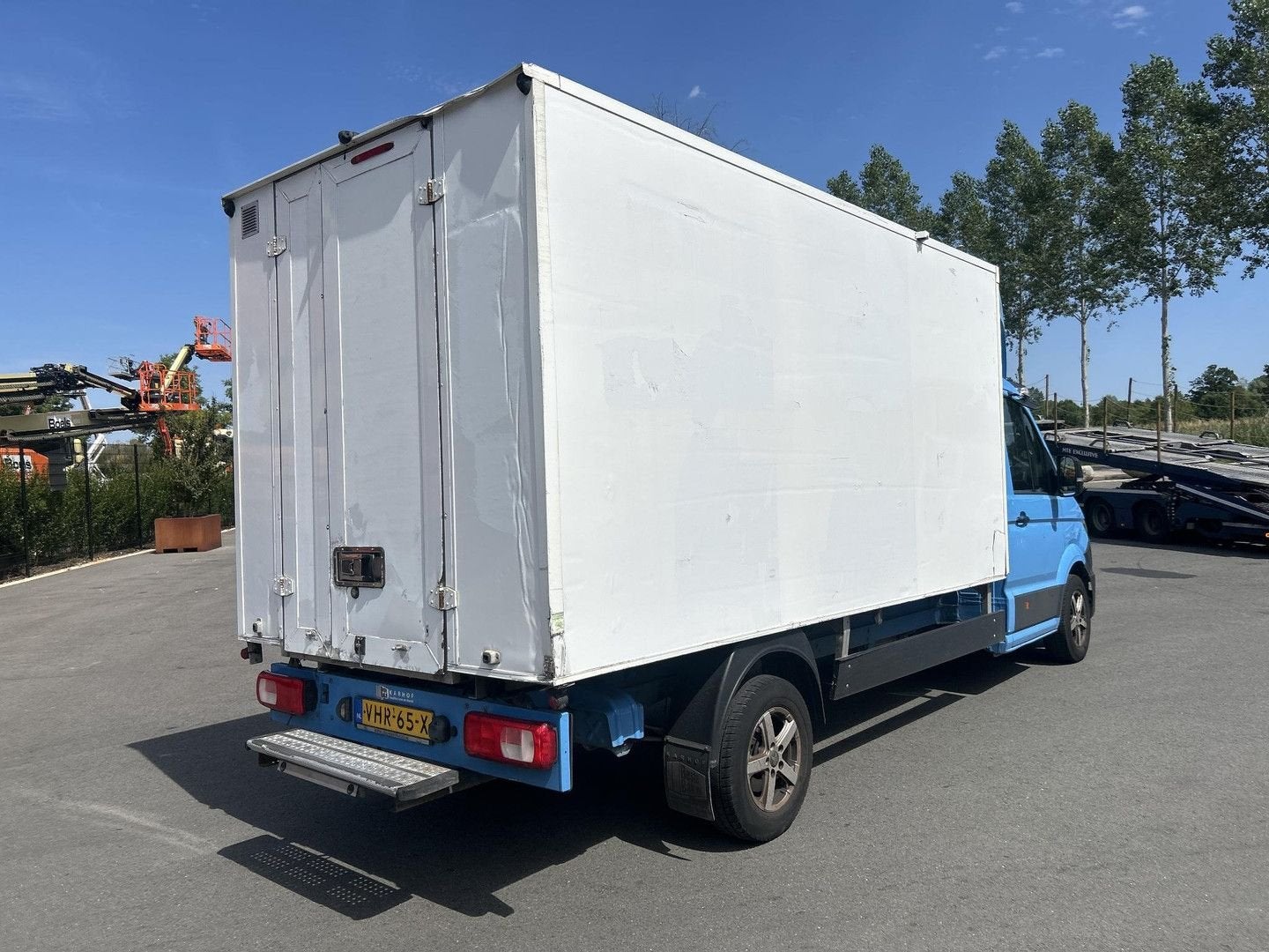 Volkswagen Crafter 35 2.0 TDI L4H3 | € 7.450,- NETTO!  | Bak, Auto's, Bestelwagens en Lichte vracht, Blauw, Electronic Stability Program (ESP)