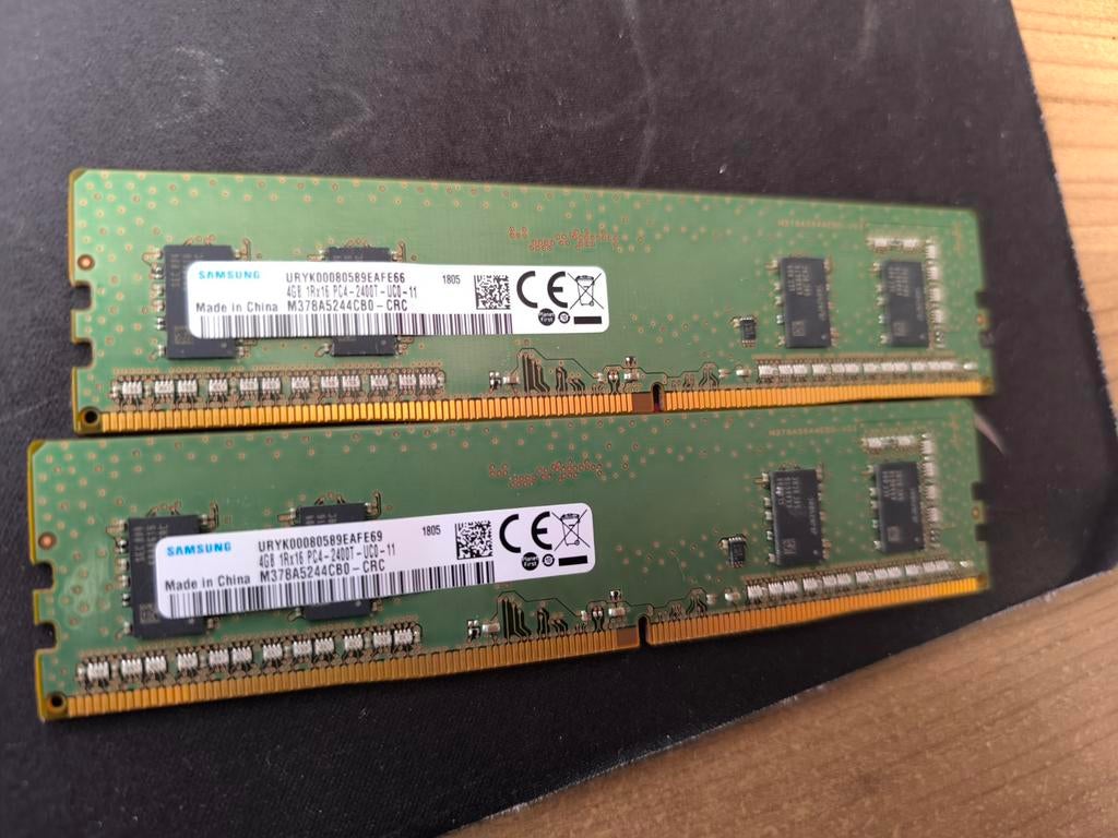 DDR4 SDRAM 2x4GB 2400Mhz, Enlèvement