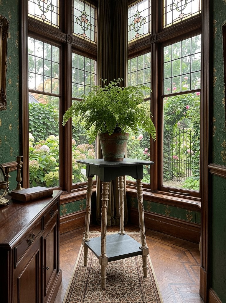 Brocante planten staander, Ophalen
