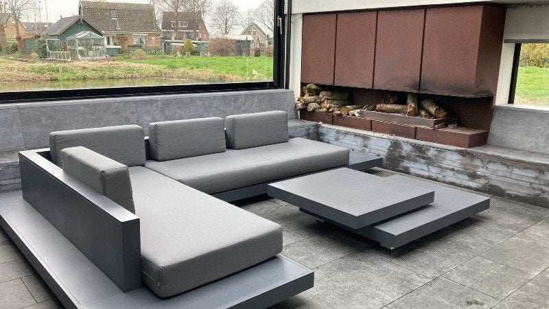 Design loungesets uit voorraad leverbaar ook in het wit, Verzenden, Nieuw