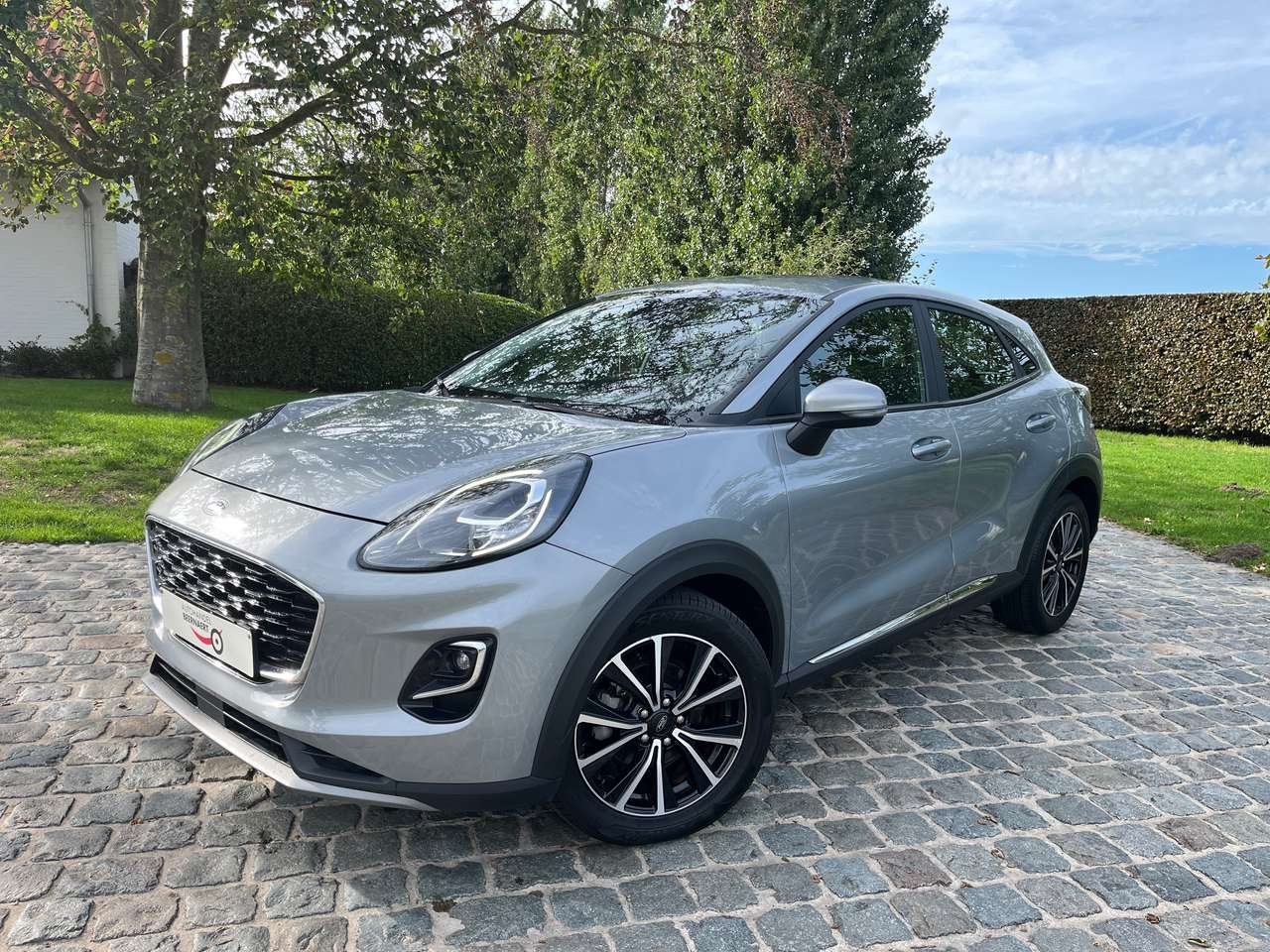 Ford Puma 1.0 EcoBoost mHEV (EU6d)/1eignr/78500km/Carplay/P, Autos, 0 kg, Argent ou Gris, Noir, 5 portes