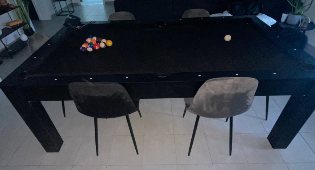 Billard convertible en table, Enlèvement, Utilisé, Table de billard