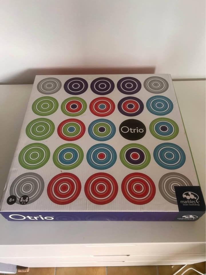Jeu de société Otrio en bois (deluxe), 1 ou 2 joueurs, Enlèvement, Comme neuf, Autre
