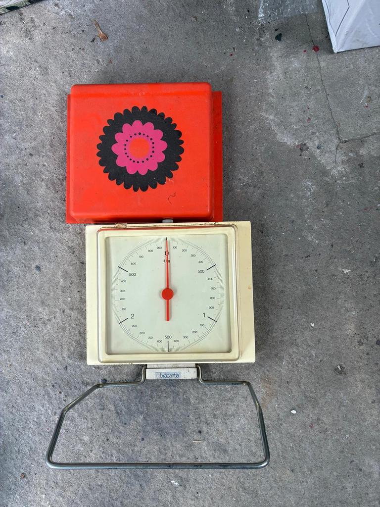 Vintage weegschaal, Ophalen, Gebruikt