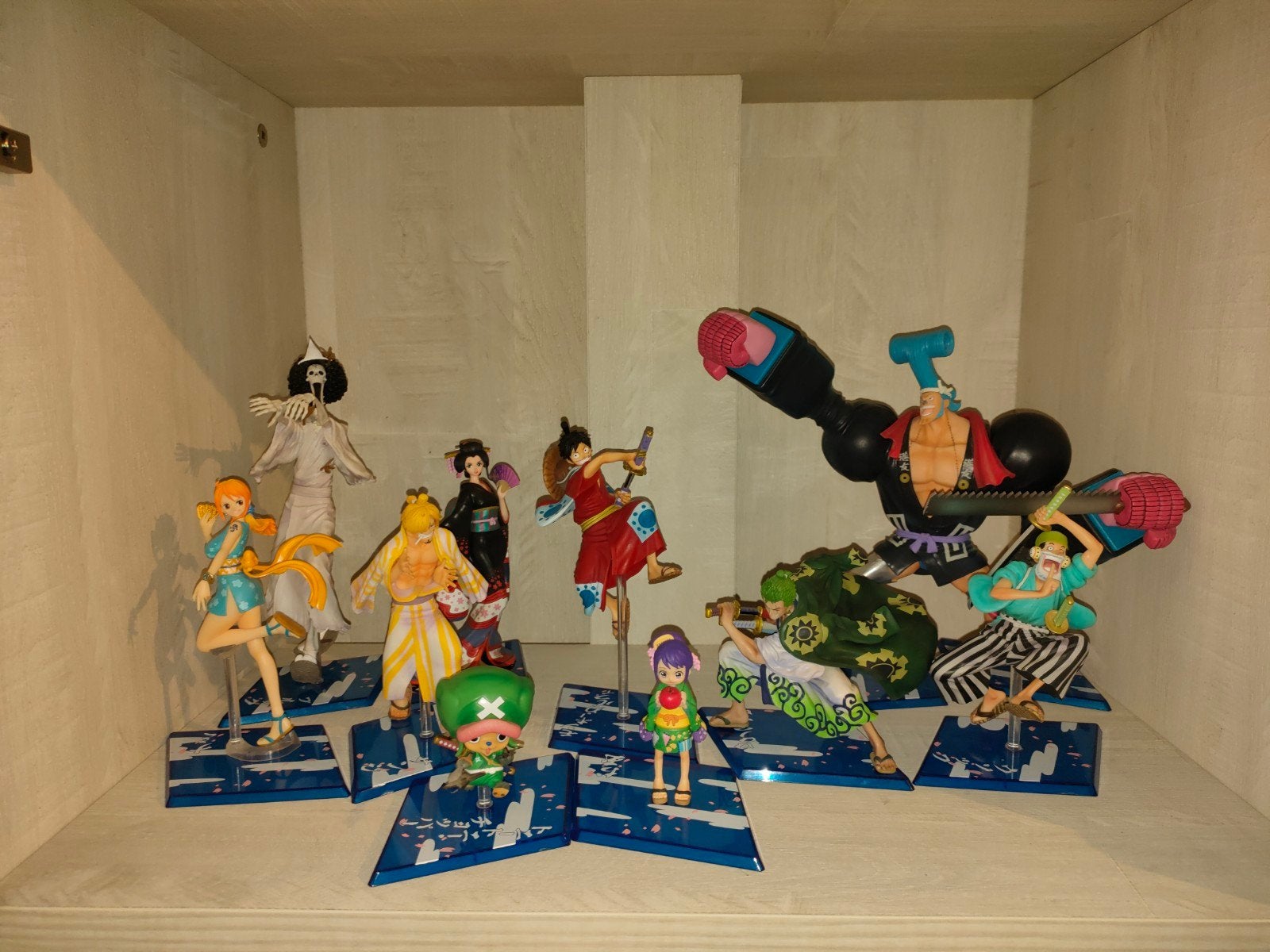 One Piece - Wano Kuni - Volledige bemanning van Mugiwara, Ophalen, Zo goed als nieuw, Mens