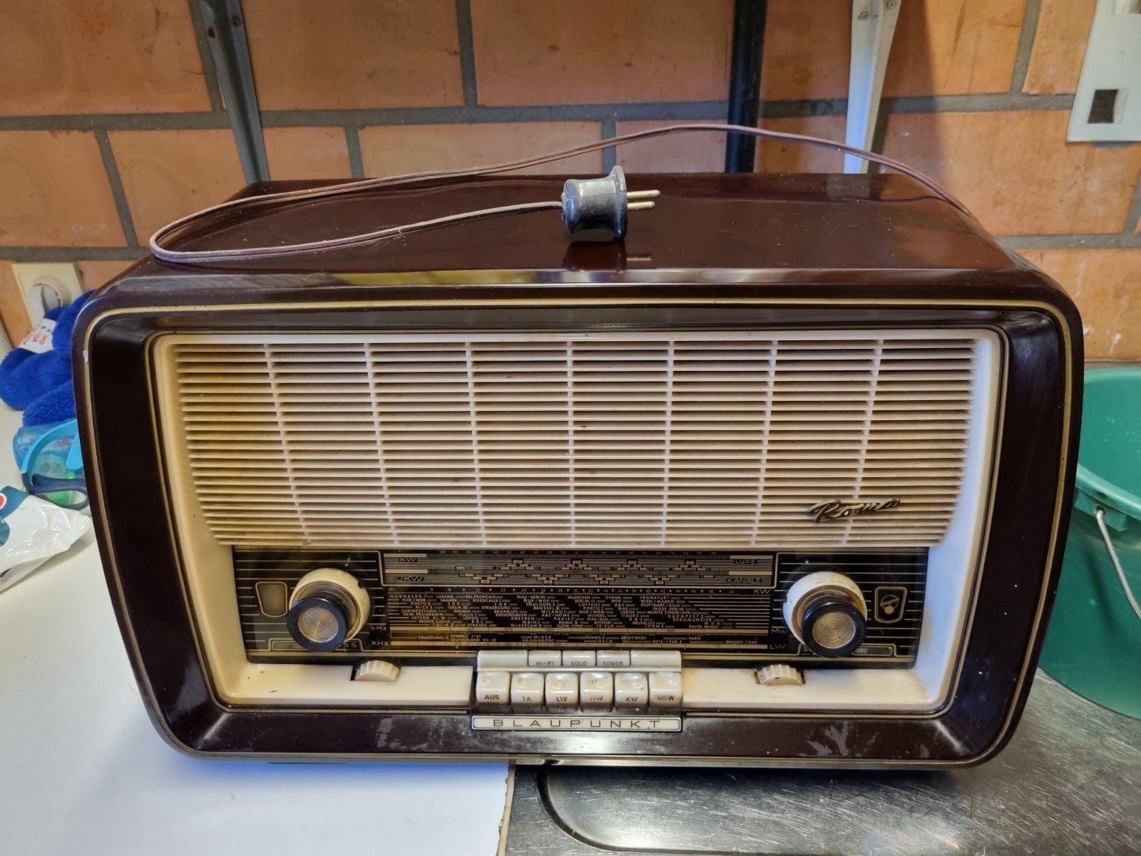 Blaupunkt Roma buizenradio, Antiek en Kunst, Ophalen