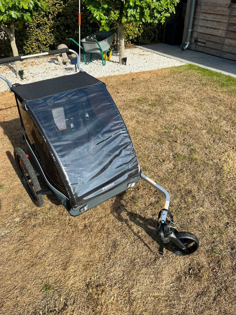 Fietskar Thule Coaster XT 2 personen, Ophalen, Vering, Zo goed als nieuw, Thule xt