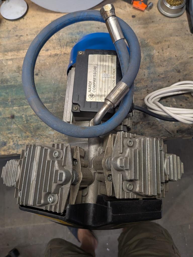 Tête de compresseur/pompe Nardi Extreme 1,5 CV (sans huile), Bricolage & Construction, Enlèvement, Comme neuf, Sans huile