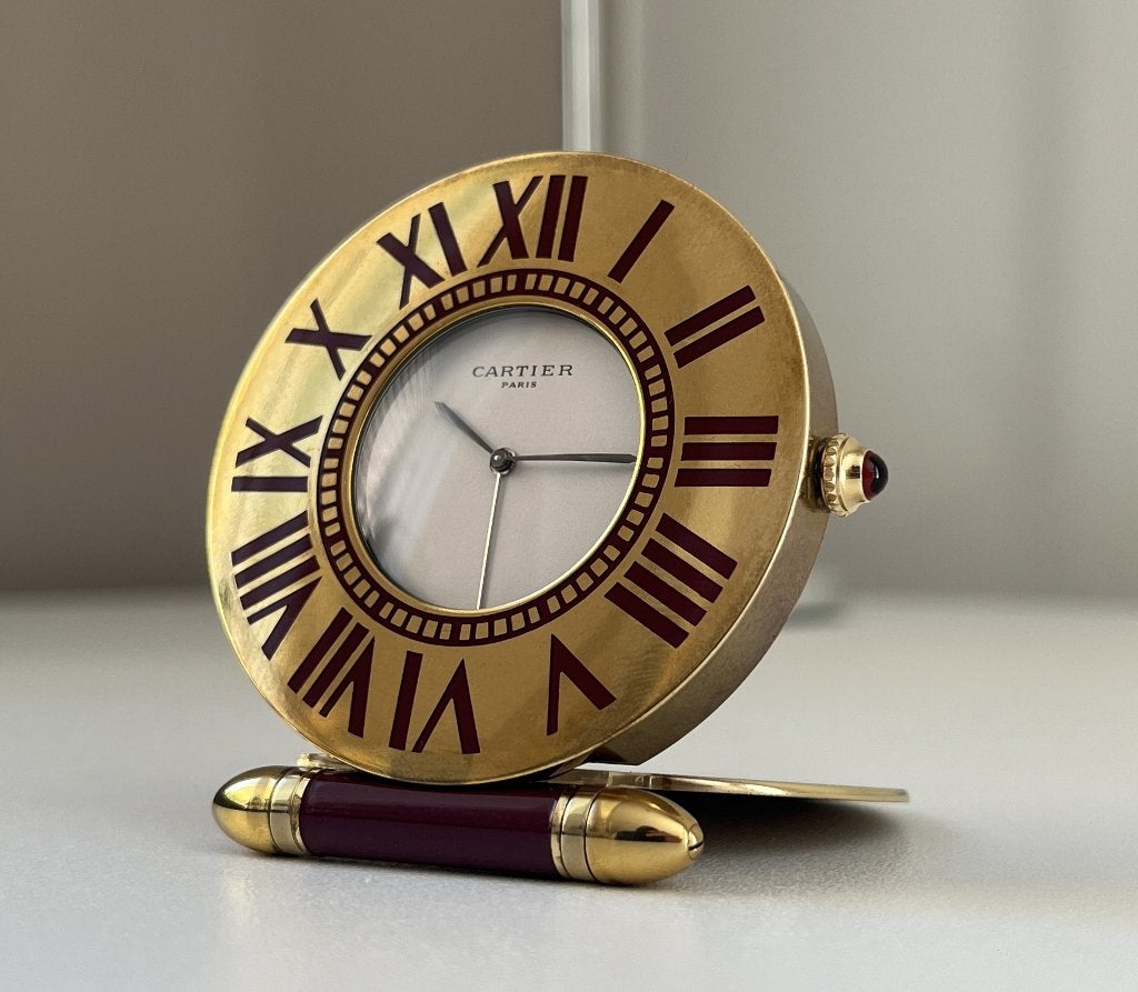 Cartier Pendulette - incl. box, Antiek en Kunst, Ophalen of Verzenden