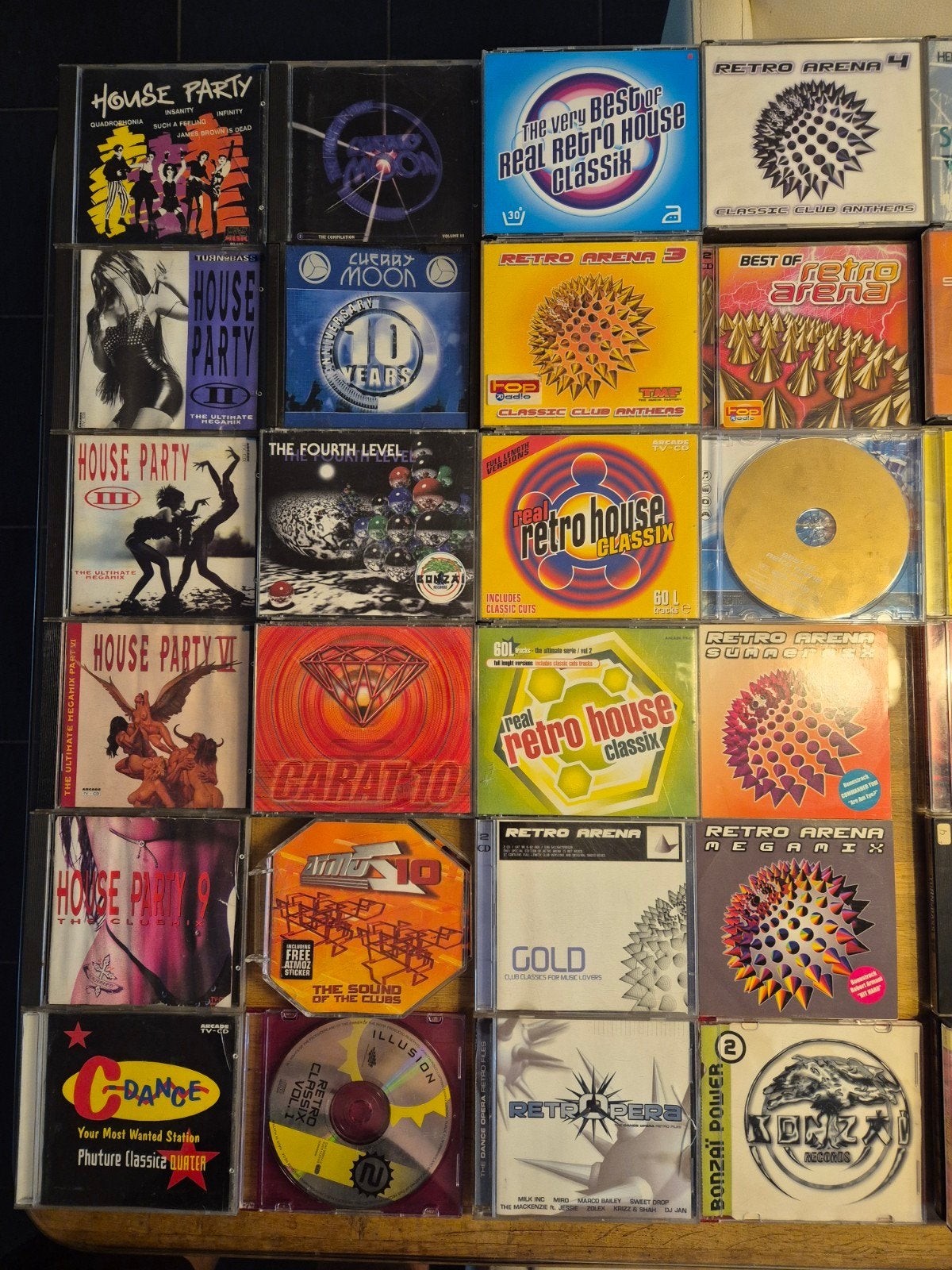 Collectie retro cd's, CD & DVD, Enlèvement, House