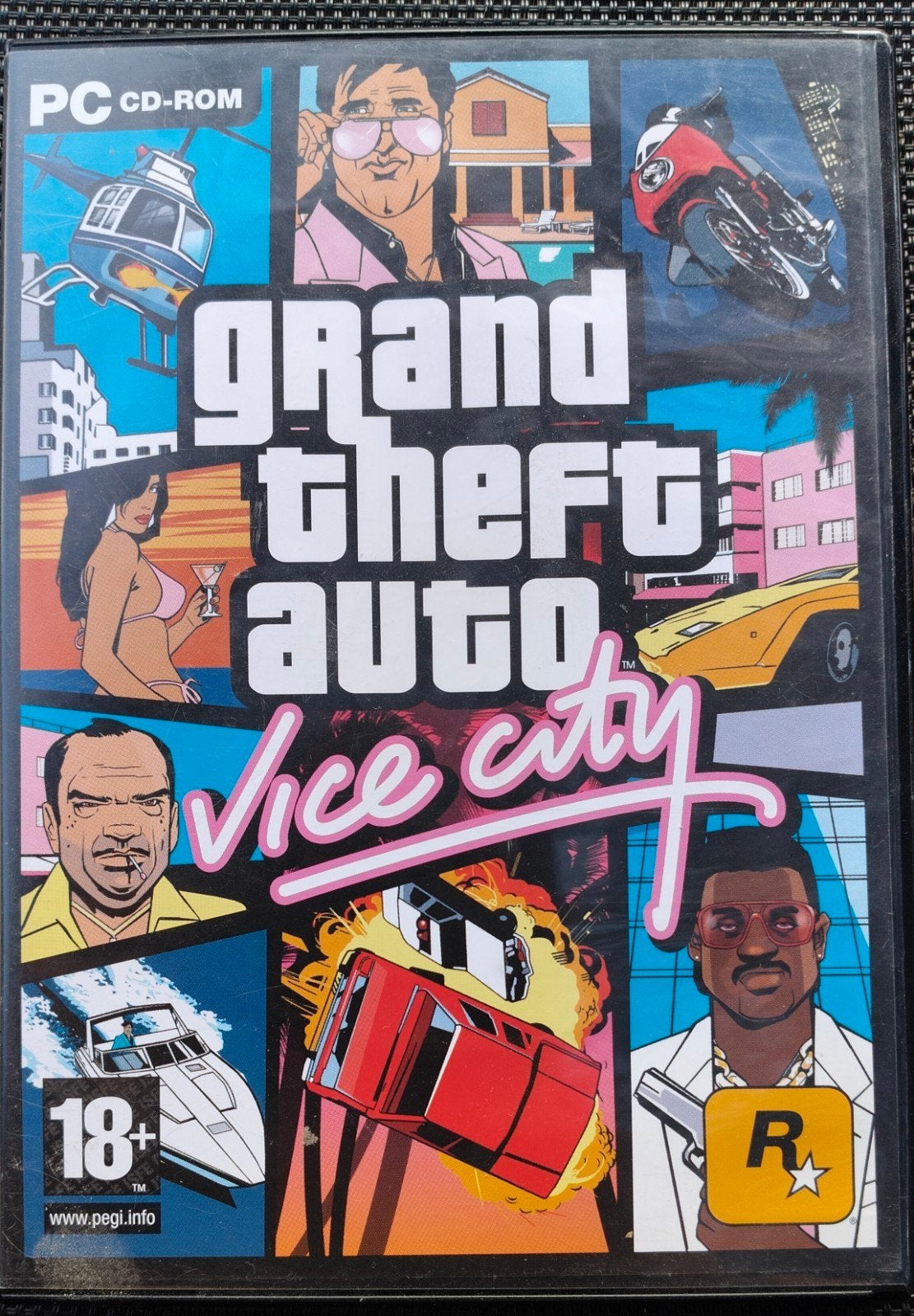Grand Theft Auto : Vice City, Consoles de jeu & Jeux vidéo, Jeux | PC, Enlèvement, Aventure et Action, À partir de 18 ans