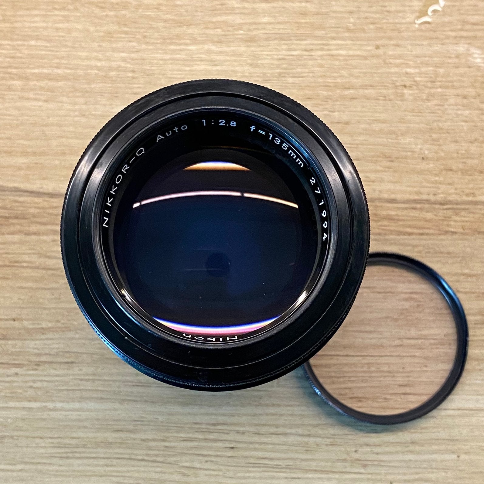 Nikon Nikkor-Q Auto 135mm f2.8* zo goed als nieuw, Audio, Tv en Foto, Ophalen of Verzenden, Zo goed als nieuw, Spiegelreflex, Nikon
