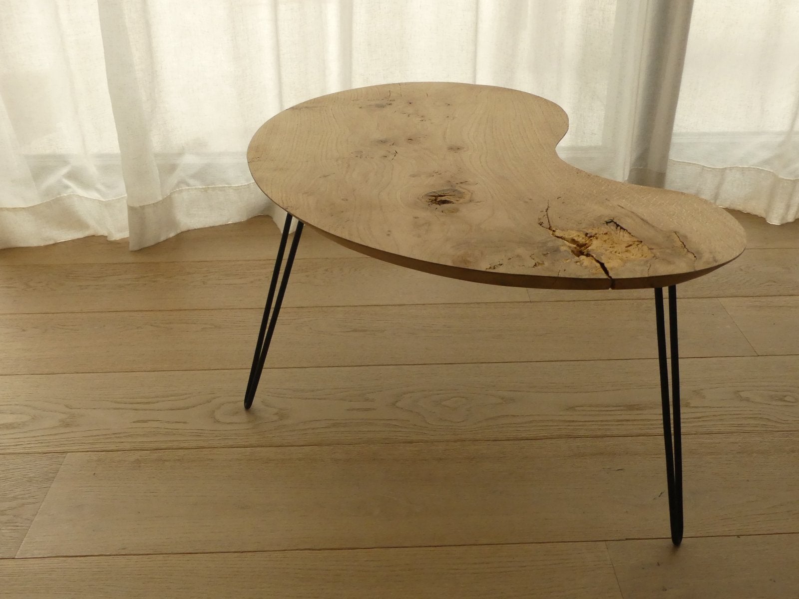 Table basse en chêne, KD, Enlèvement ou Envoi, Modern landelijk design, Chêne