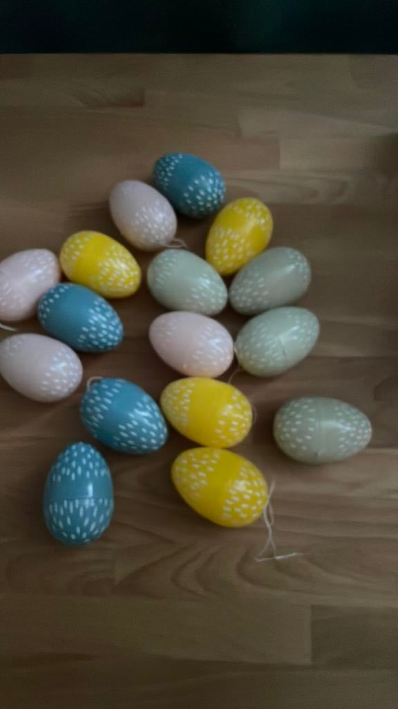 16 Plastiek, vulbare paaseitjes, Ophalen, Nieuw