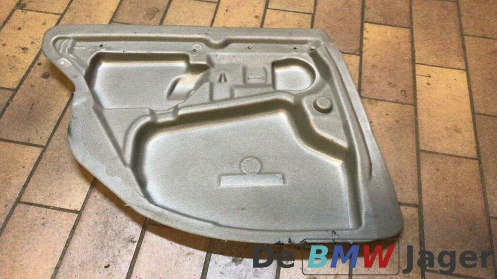 Geluidsisolatie linksachter deur BMW E60 E61 51487033653, Enlèvement ou Envoi, Utilisé, BMW, BMW