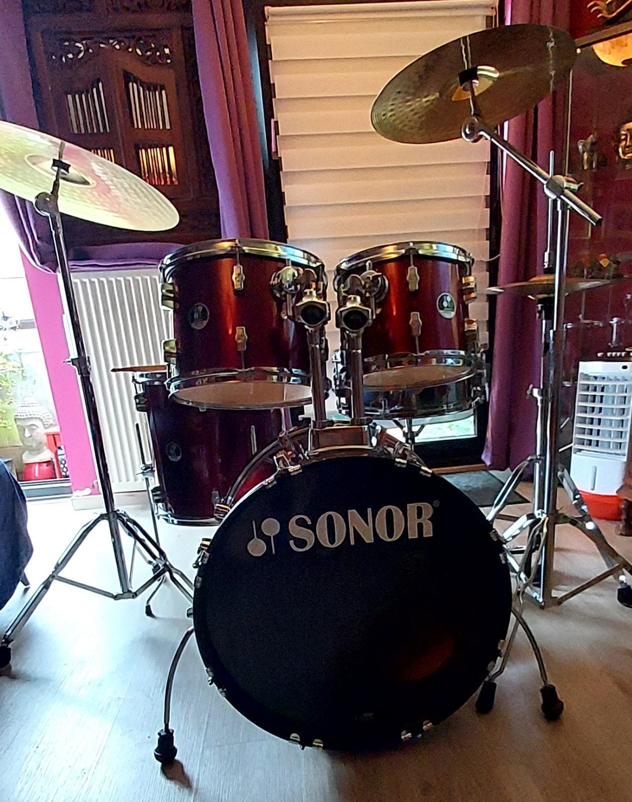 SONOR SERIES 507 in perfecte staat, Muziek en Instrumenten, Drumstellen en Slagwerk, Ophalen