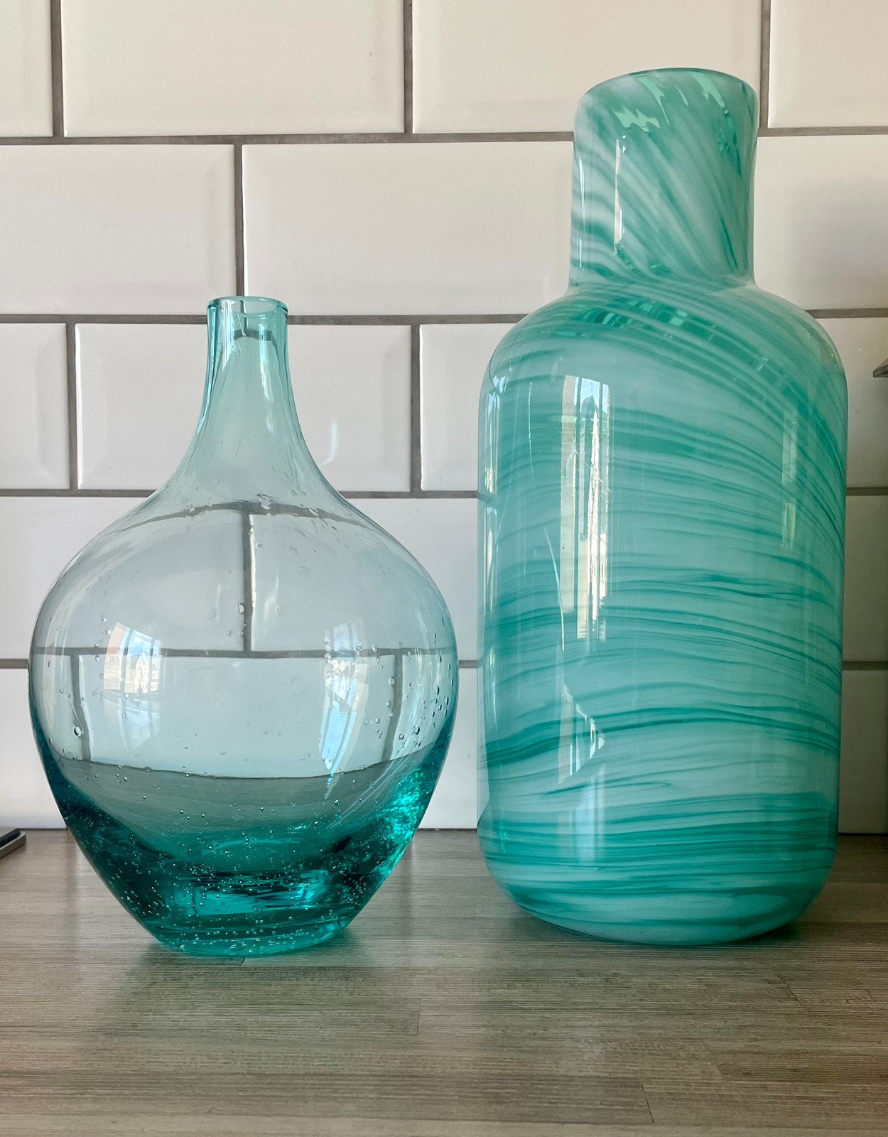 Vaas vazen Ikea - NIEUW, Huis en Inrichting, Woonaccessoires | Vazen, Ophalen, Zo goed als nieuw, Glas