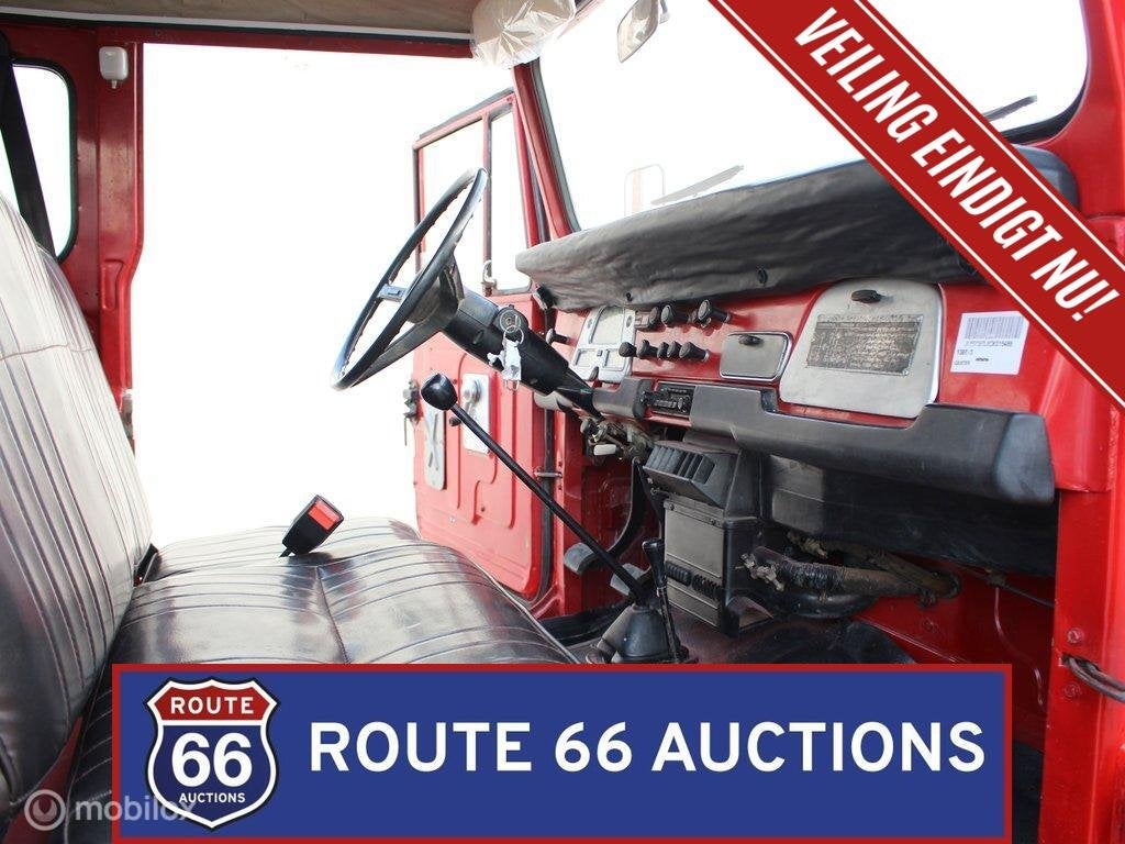 Toyota Land Cruiser FJ40 | 1978 | Route 66 Auctions, Zwart, Bedrijf, Handgeschakeld, Overige carrosserie