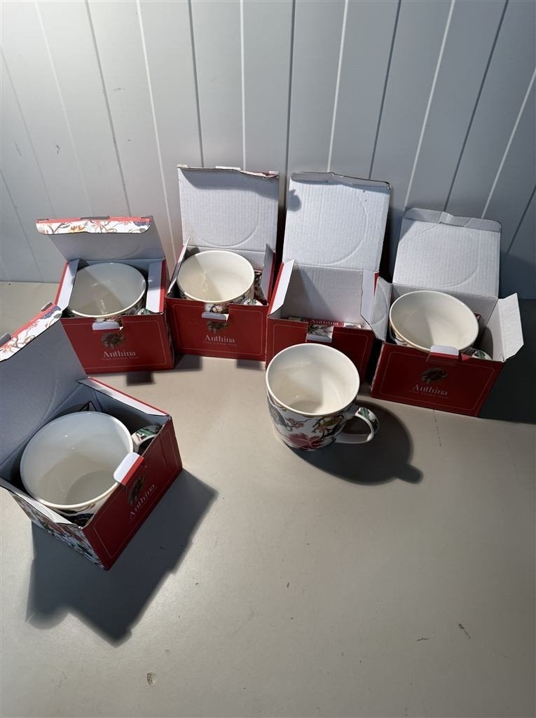 Koffie thee mokken - Leonardo Collection Anthina - 5 stuks, Enlèvement ou Envoi, Neuf, Pichet