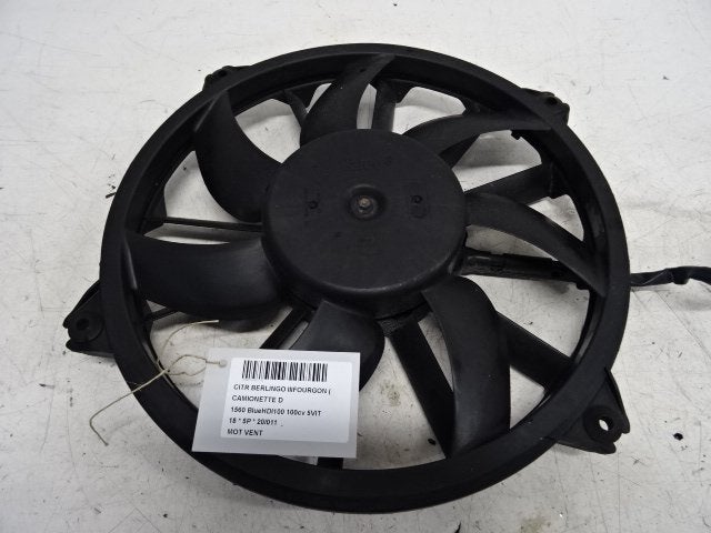 VENTILATEUR RADIATEUR MOTEUR Citroën Berlingo (9661571480), Utilisé, Citroën