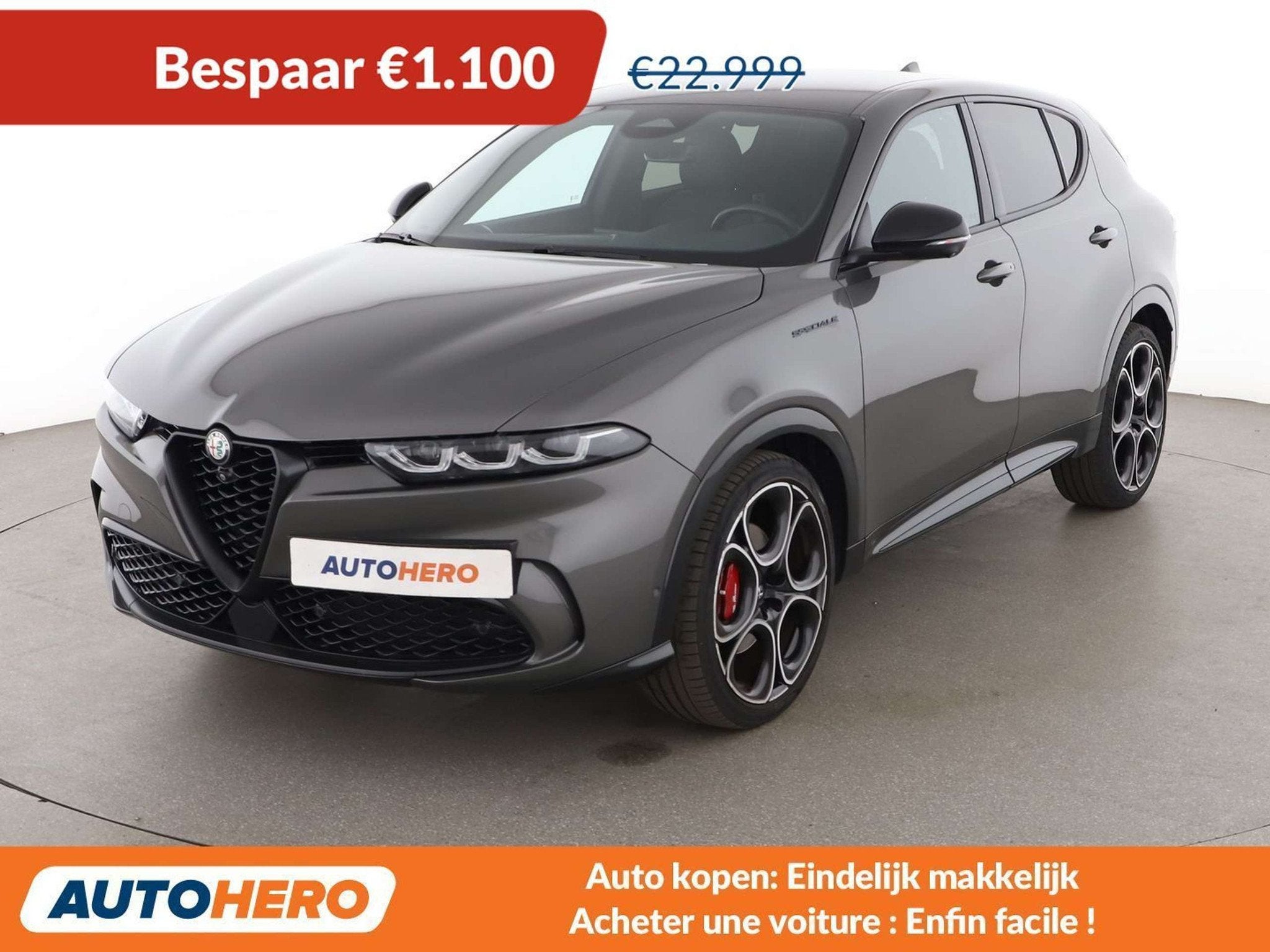 Alfa Romeo Tonale 1.5 VGT Edizione Speciale (bj 2022), Auto's, Alfa Romeo, 159 pk, Lichtsensor, Leder, 5 zetels