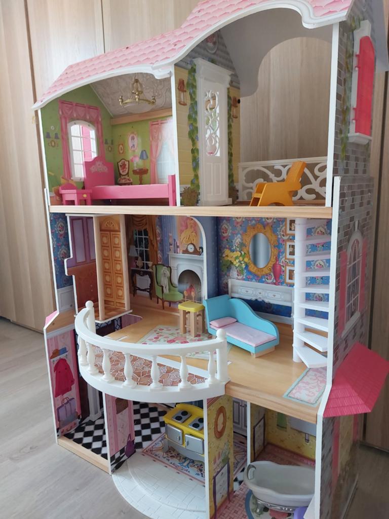 Poppenhuis voor barbies, Kinderen en Baby's, Ophalen, Poppenhuis