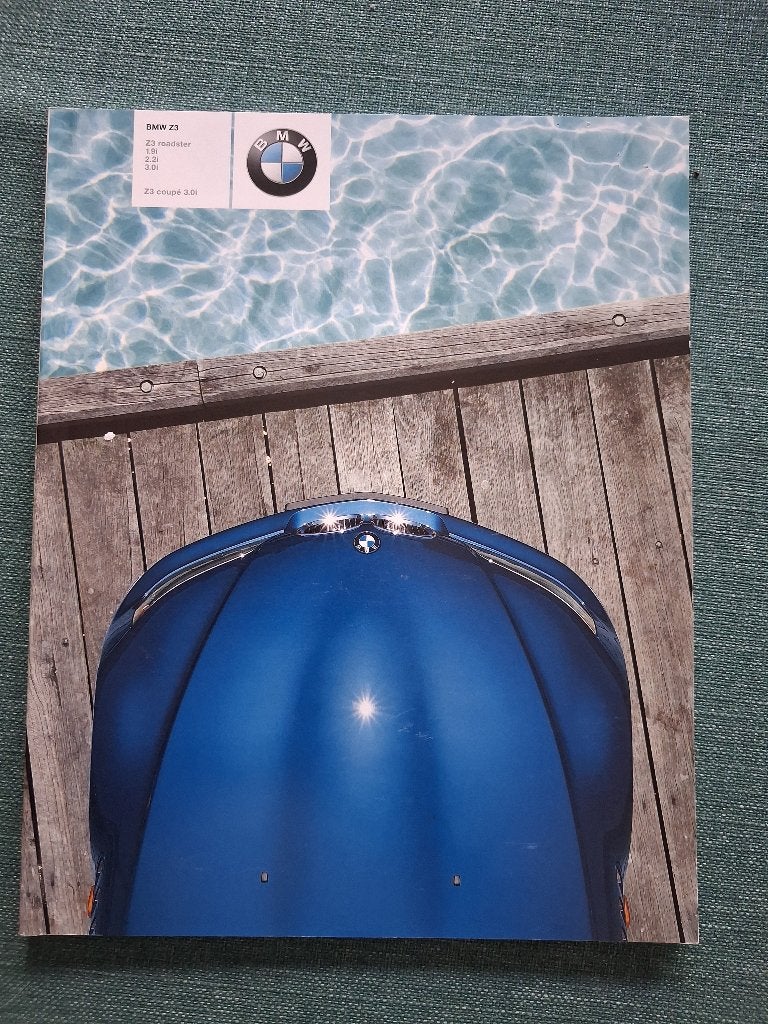 BMW Z3 prospectus., Enlèvement ou Envoi, Comme neuf, BMW