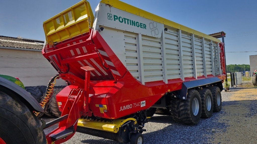 Pottinger Jumbo 7540, Ophalen, Akkerbouw, Transport
