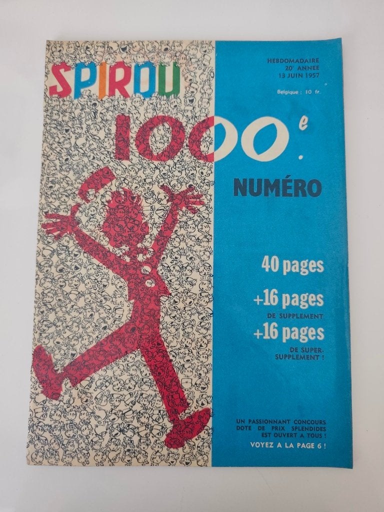 SPIROU – 1000e Réservé, Livres, Enlèvement ou Envoi, Comme neuf, Divers auteurs
