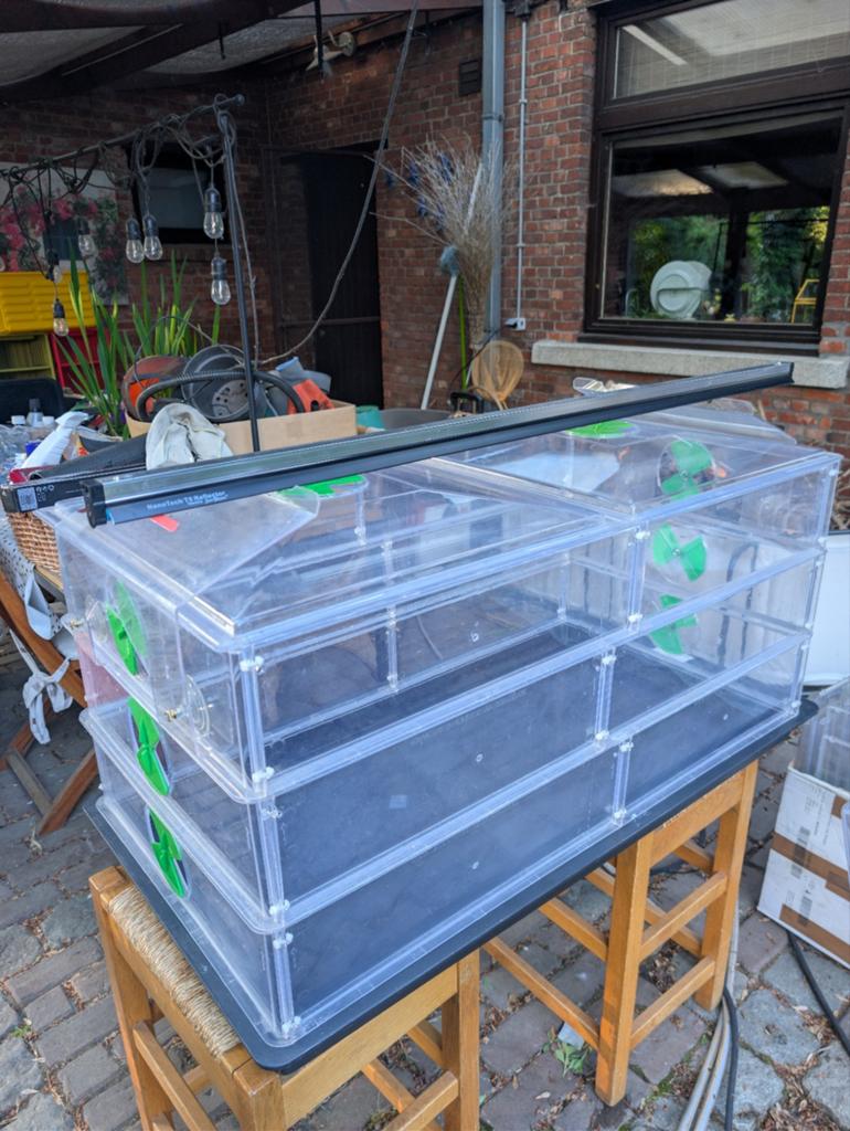 Vitopod XXL Propagator 100watt thermostaat+verlichting 111cm, Enlèvement ou Envoi