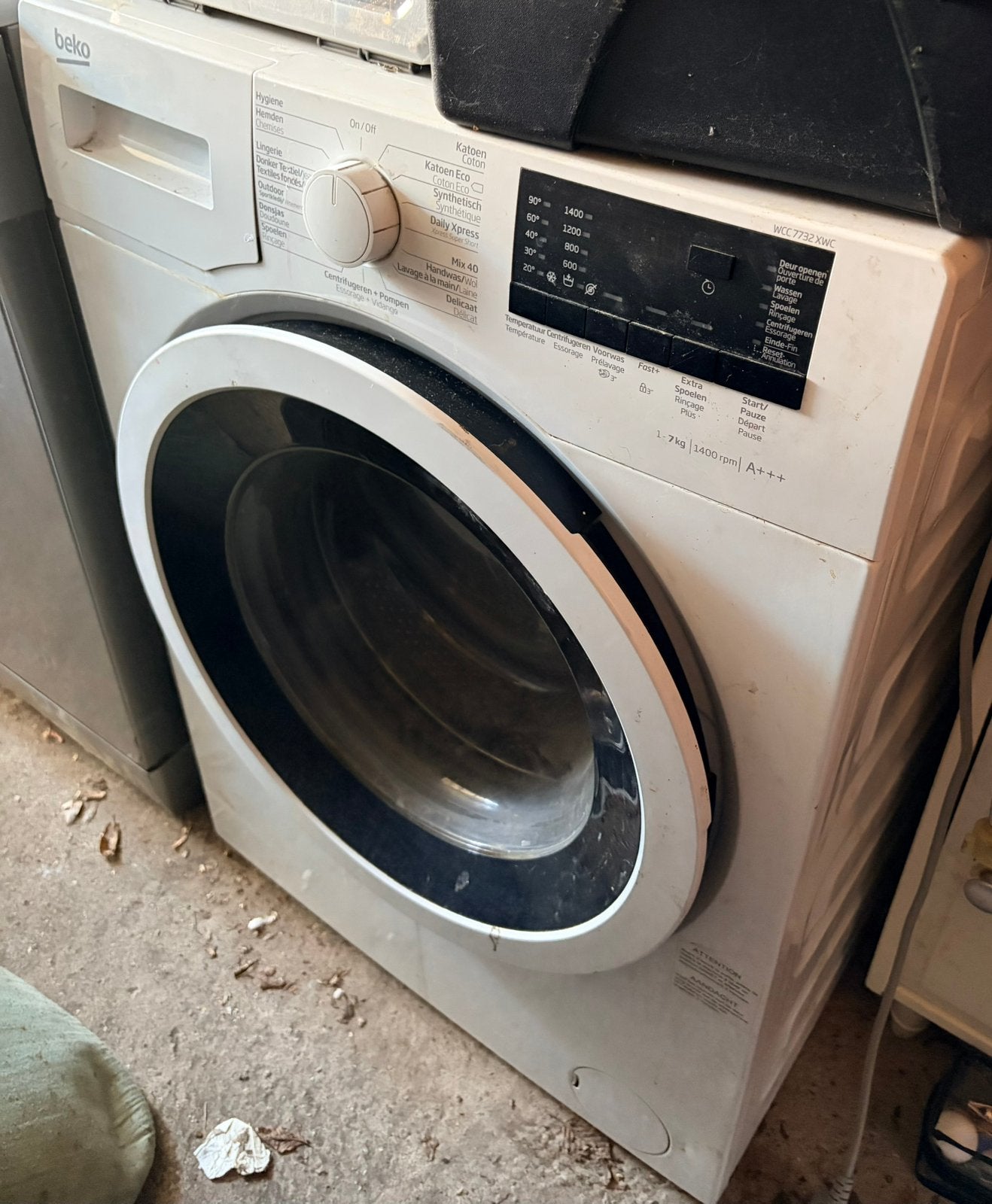 Wasmachine Beko, Ophalen, Gebruikt, Voorlader