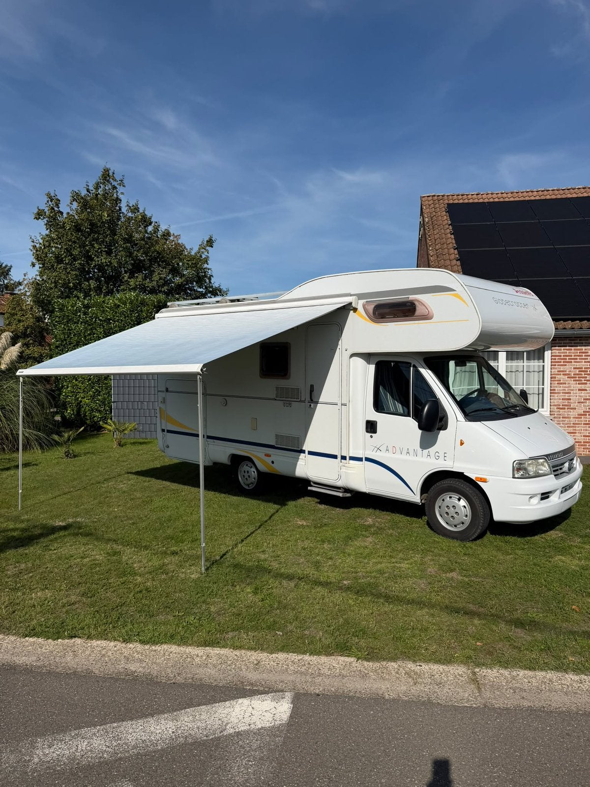 Fiat ducato, Caravans en Kamperen, Particulier, Fiat, Schotel, Luifel