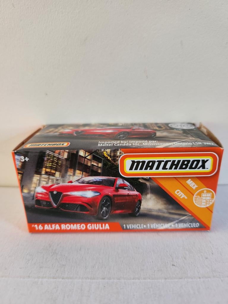 Matchbox Power Grabs Alfa Romeo Giulia (2020), Ophalen of Verzenden