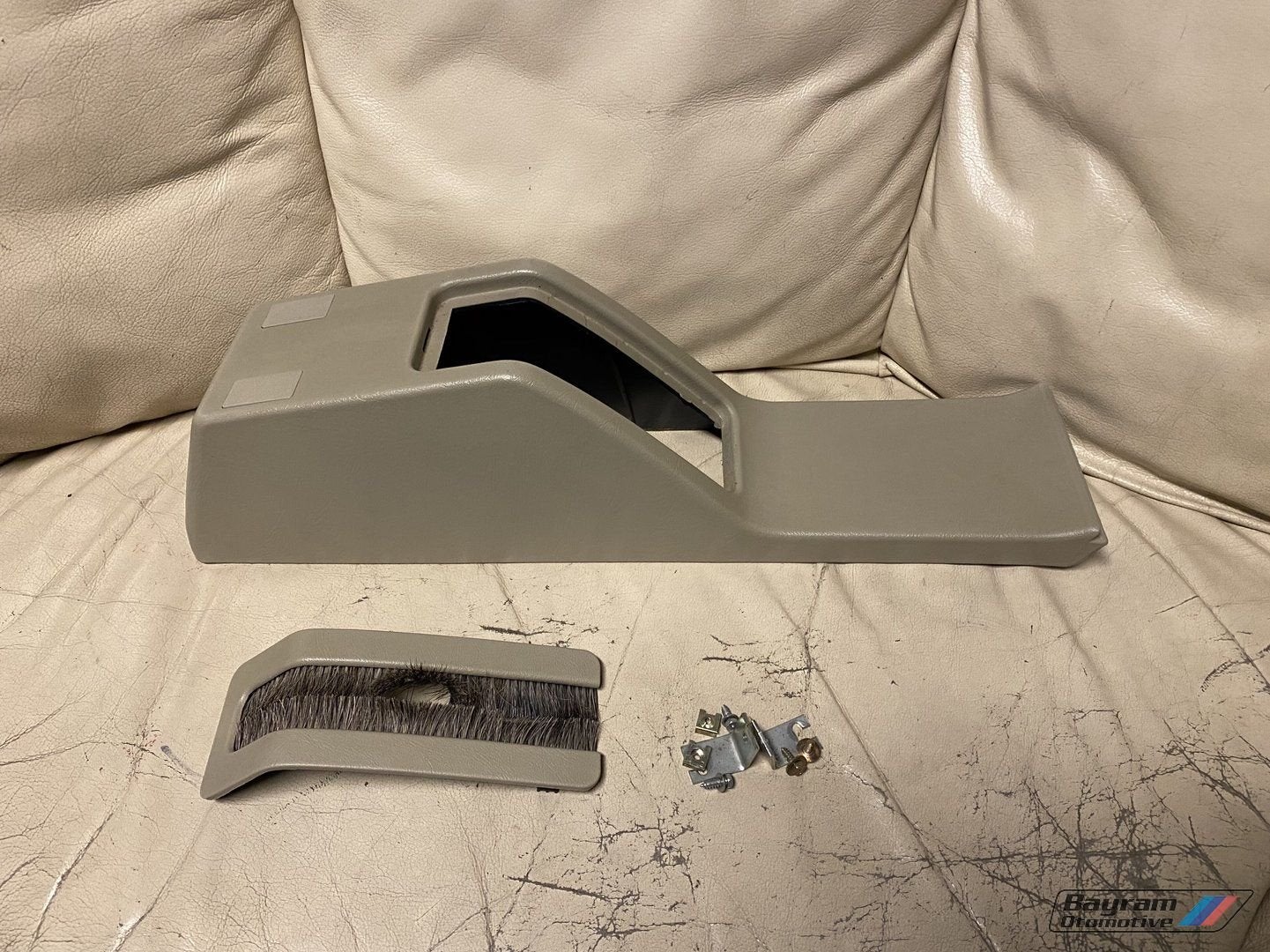 Bmw E28 handremconsole beige in nette staat console 5-serie, -, Utilisé, -, Enlèvement ou Envoi