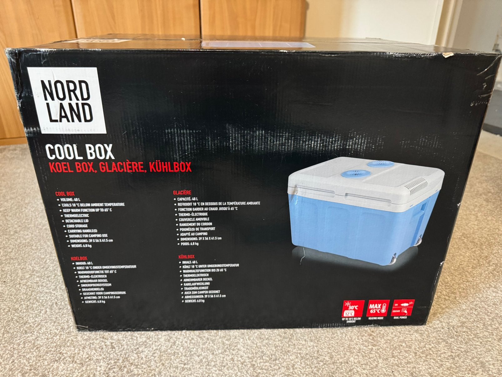 Koelbox 40L, Caravanes & Camping, Enlèvement, Neuf
