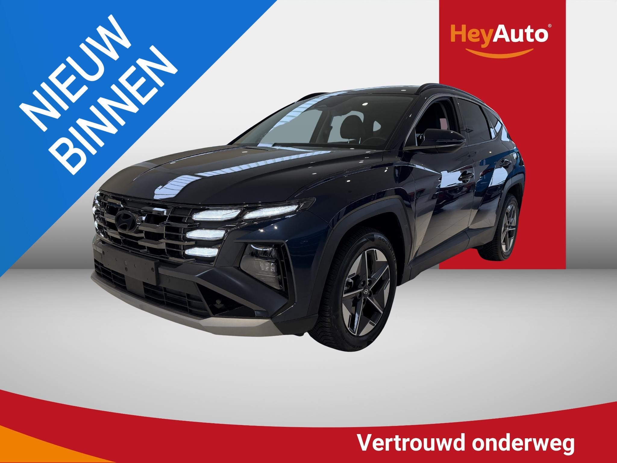 Hyundai Tucson 1.6 T-GDi Hybrid Feel Comfort, Auto's, Stof, Gebruikt, 117 kW, 4 cilinders