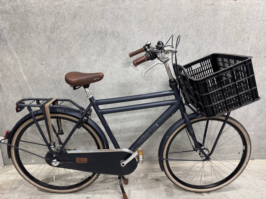 Cortina U4 transportfiets | herenfiets | zeer nette staat, Gebruikt, Versnellingen, Ophalen, Overige merken