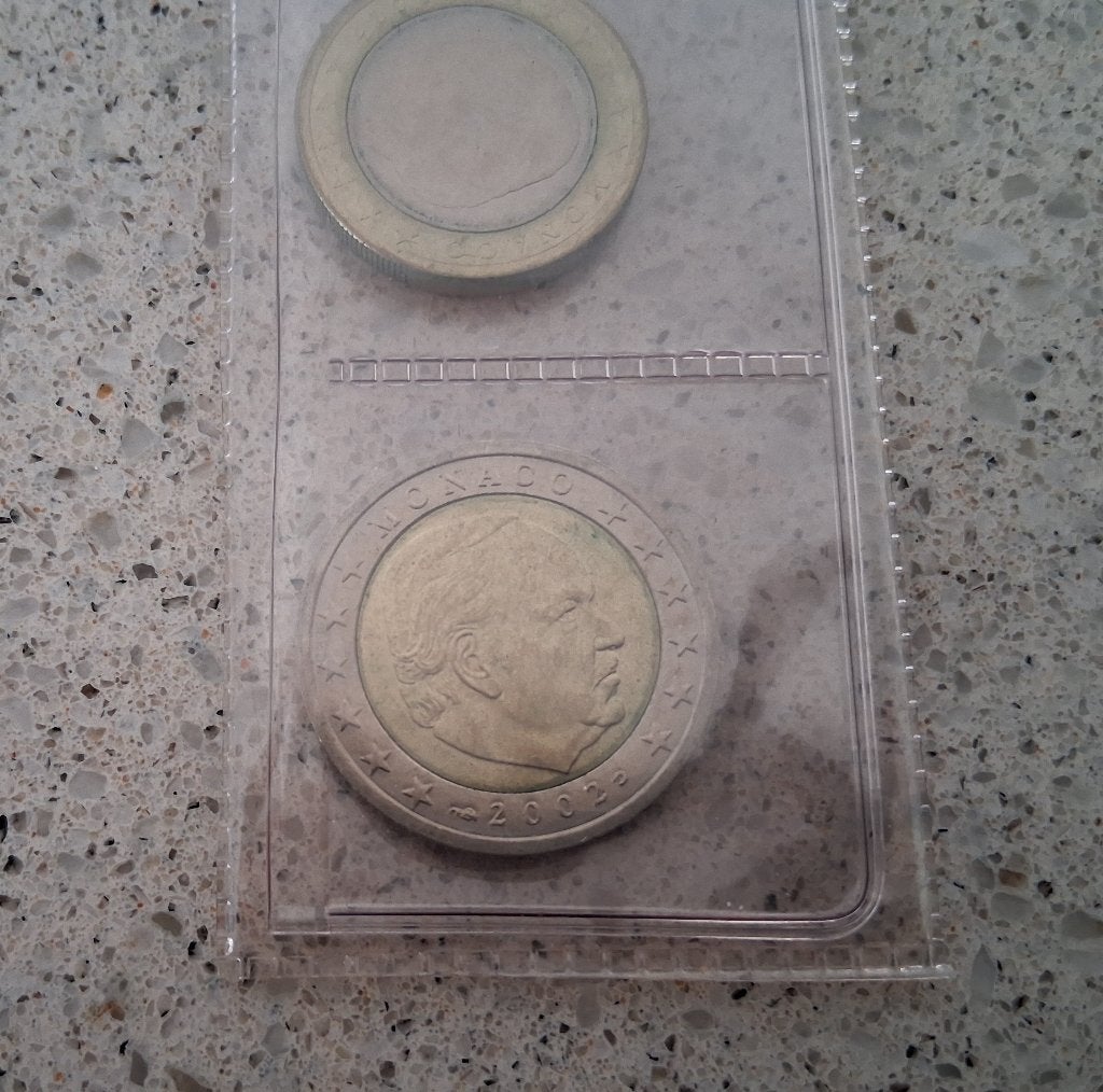 Monaco 2002 - 10 cent tot en met 2 euro, Postzegels en Munten, Ophalen of Verzenden, Monaco, Overige waardes, Setje