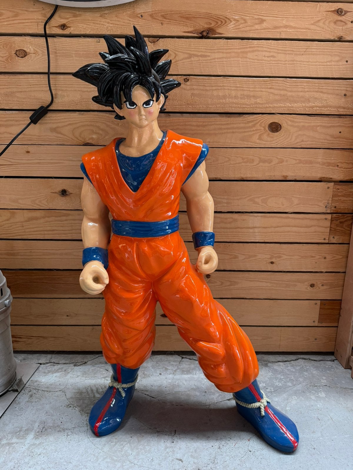 Statue en résine son goku ( sangoku ), Collections, Enlèvement, Comme neuf