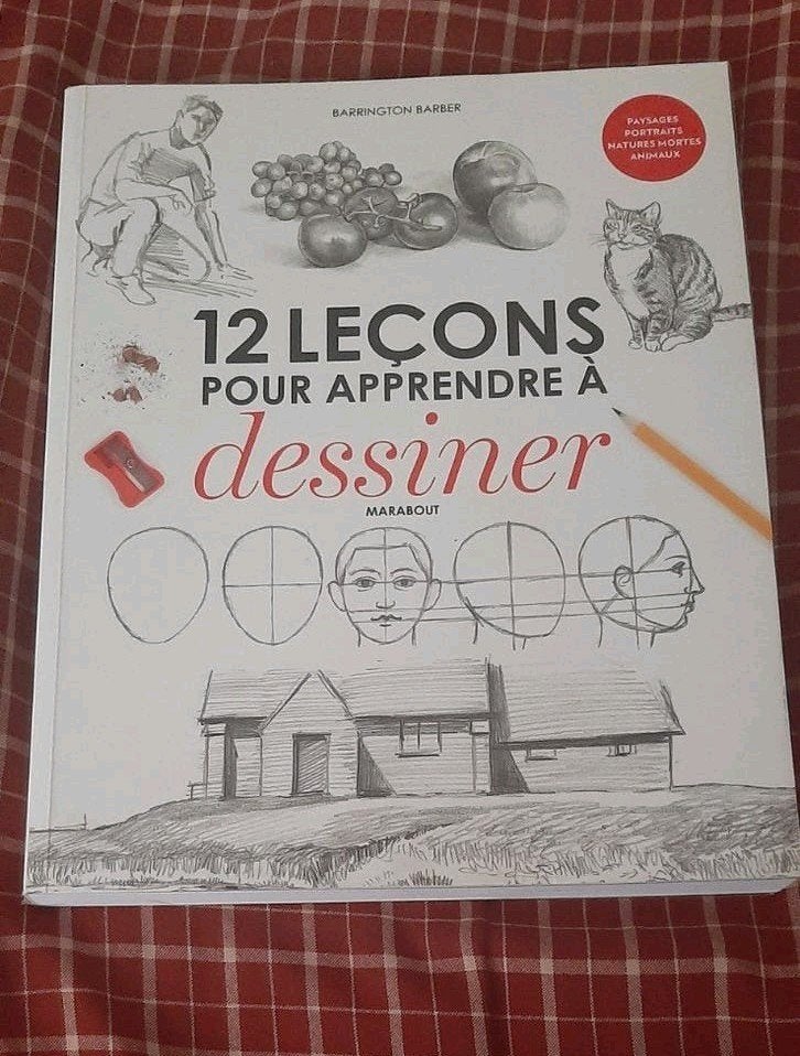12 leçons pour apprendre à dessiner, Boeken, Ophalen of Verzenden
